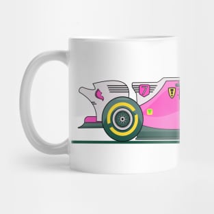 Race car, formula, race, car Mug